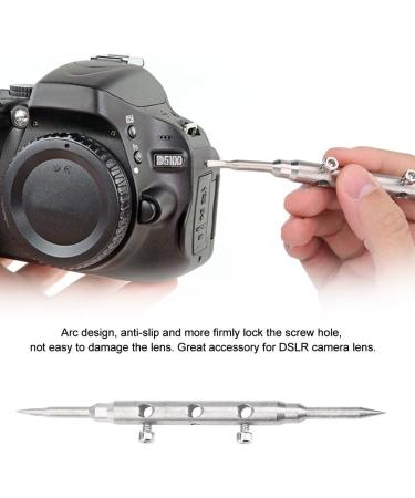 Professional Camera Lens Spanner Wrench Double Head Arc Design | Lens Repair Opening Tool for DSLR Camera - Buy Online on SooperMarket.com