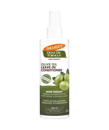 Palmer's Olive Oil Formula Leave In Conditioner Spray  Shine Therapy  Instantly Detangle  Soften and Smooth Textured and Curly Hair  8.5 Ounces
