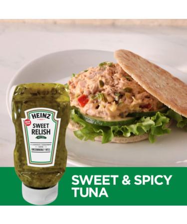 Heinz Sweet Relish 12.7 oz Bottle - Pack of 3 | Condiment for Hot Dogs & Burgers - Buy Online on SooperMarket.com