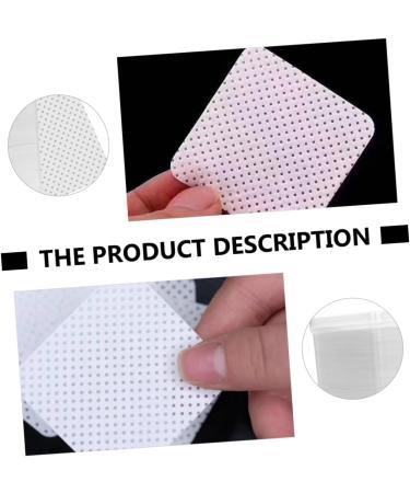 400pcs Eyelash Cleaning Pads - Essential Cleansing Cotton Wipes for Lash Extensions & Nail Polish Removal - Buy Online on SooperMarket.com