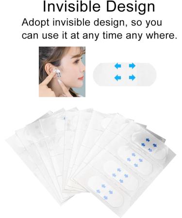 Face Lift Tape 40 Pieces Lift Face Sticker Chin Lift Patches Waterproof Facelift Tape Kit Instant Face Lifting Tape Invisible Face Lift Tape for Chin Jawline Face Neck Wrinkles - Buy Online on SooperMarket.com