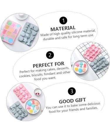 2pcs Silicone Mold Holiday Cake Dessert Mold Silicone Fondant Resin Moulds Silicone Soup Making Mold Holiday Baking Mold Silicone Mint Molds Jelly Mold Trophy Silica Gel Fudge - Buy Online on SooperMarket.com
