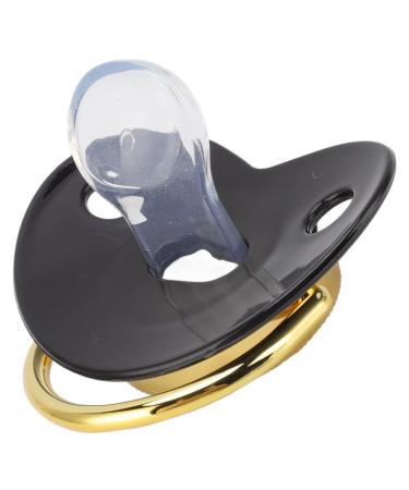 Buy BPA-Free Silicone Baby Pacifier with Clips | Soft & Lightweight | Ideal for 6-18 Months - Black Bling Design - Buy Online on SooperMarket.com