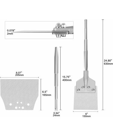 GSTK 6 Chisel Bit with SDS Max Shank - Replacement 8 Blade for Tile, Masonry, Concrete, Brick, Stone Work - Buy Online on SooperMarket.com