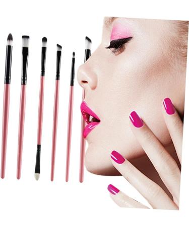 minkissy 6pc Set Makeup Brush Cosmetics Brush Makeup Tools Portable - Buy Online on SooperMarket.com