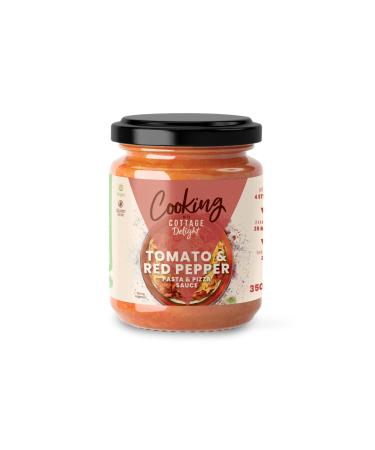 Cottage Delight - Tomato and Red Pepper Pasta and Pizza Sauce 350g