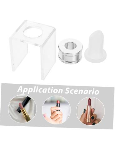 Mikinona Silicone Lipstick Mold Set - DIY Lipstick Making Kit & Makeup Tools | Cosmetic Lip Balm Mould | Perfect for Custom Lipsticks - 4.5x3cm - Buy Online on SooperMarket.com