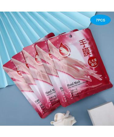 Hand Mask | Shea Butter Moisturizing Gloves for Skin Care | Smoothing & Peeling Treatment - International Shipping - Buy Online on SooperMarket.com
