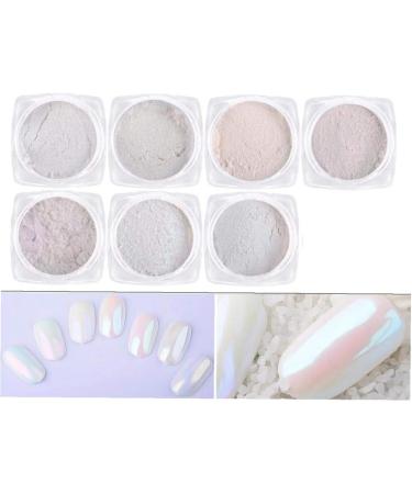 1pc Nail Powder Mirror Effect Powder Holographic Nail Powder Pearl Nail Pigment Nail Art Powder(1g Wine Red) - Buy Online on SooperMarket.com