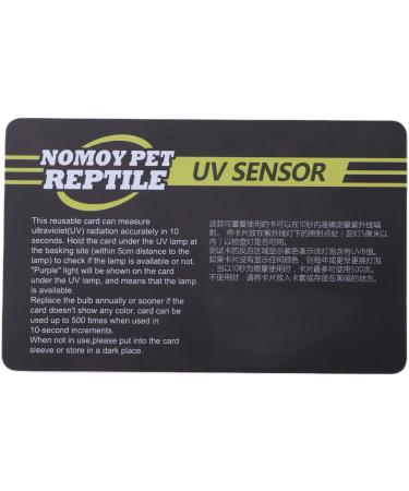 TNFEON CRAWL PET UV Test Card - Reusable UVB Sensor for Quick Measurements | Ideal for Reptiles & UVA/UVB Light Lamps - Buy Online on SooperMarket.com