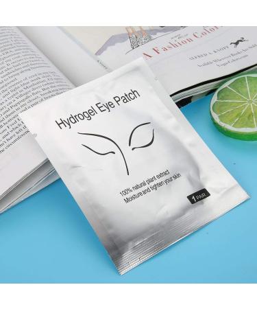 Salmue Hydrogel Under Eye Pads - Comfy & Cool Gel Patches for Eyelash Extensions | Collagen Eye Mask - Silver 50pcs - Buy Online on SooperMarket.com
