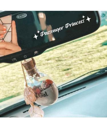 Passenger Princess Sticker Waterproof Vinyl Decal Car Mirror Sticker Window Bumper Rear View Mirror Phone Water Bottle Decor Black Merchandise Decals and Stickers - Buy Online on SooperMarket.com