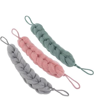 FRCOLOR 6 Pcs Pink Body Wash Green Towel Set - Silicone Dish Sponge, Back Scrubber, Bathing Brush, Loofah, Massage Towel - Miss Spa Towels for Body - Mx2pcs - Buy Online on SooperMarket.com
