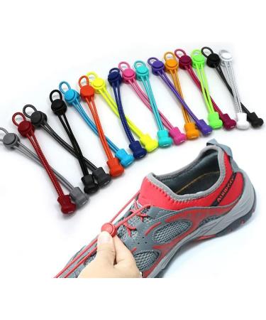 Buy Bupimufi No-Tie Elastic Shoelaces for Kids - Quick Lock Sky Blue & White Shoe Straps - Buy Online on SooperMarket.com