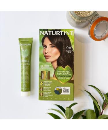Naturtint Permanent Hair Colour 4N Natural Chestnut - Shop Now for Vibrant and Natural Looking Hair - Buy Online on SooperMarket.com