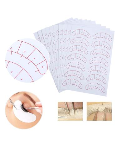 140Pcs Eyelash Sticker Patch Extension Cils Isolation Paper Extensions Utensil Lash Mapping Stickers Wrinkle Pads Patches - Buy Online on SooperMarket.com