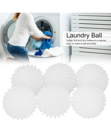 12 Pcs Reusable Laundry Dryer Balls - PVC Quick Dry Softener Alternative for Softening Clothes - Eco-Friendly Laundry Solution - Buy Online on SooperMarket.com