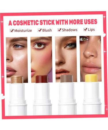 HAPINARY 1 Set Contour Stick Highlighter Stick Makeup Highlighter Stick Contour Blush Stick for Cheeks Contouring Makeup Kit Face Highlighter Contouring Stick Contour Kit for Women - Buy Online on SooperMarket.com