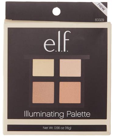 E.L.F. Illuminating Palette Powder - 0.56 oz | Radiant Glow Makeup - Buy Online on SooperMarket.com