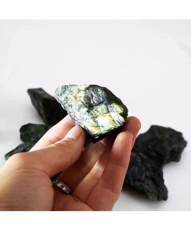 Specimen Healed 500g Bulk Natural Raw Labradorite Tumbled Crystals Stones As a Gift kaixun - Buy Online on SooperMarket.com