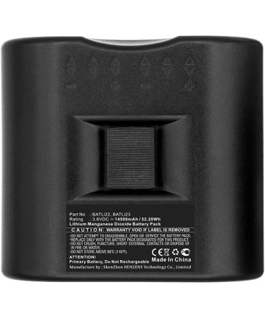 Buy Synergy Digital Emergency Lighting Battery for Daitem D21 - High Capacity 14500mAh Li-MnO2 3.6V Replacement for BATLi22 - International Shipping Available - Buy Online on SooperMarket.com