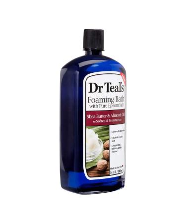 Dr Teal's Foaming Bath Combo Pack - Moisturizing Shea Butter & Almond Oil with Melatonin for Sleep - 68 fl oz Total - Buy Online on SooperMarket.com