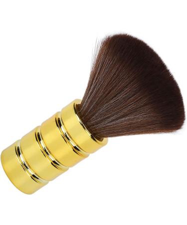 KUIKUI Soft Gentle Neck Duster Brush for Professional Barber Neck Cleaning - Gold - Buy Online on SooperMarket.com