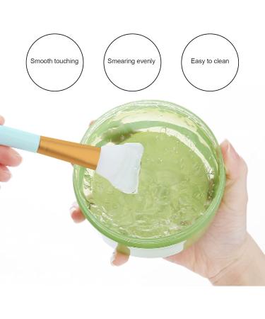 Makeup Facial Mud Masks Even Applicator Soft Head Face Mask Brush Soft Silicone Clay Mask Applicator for Foundation Cream Lotion Face Mask Beauty Toolfor Beauty Salon Home Use Blue - Buy Online on SooperMarket.com