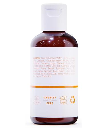 Korean Turmeric Sensitive Skin Face Wash 4oz | K Beauty Cleanser for Dry Skin | Gentle Facewash for Glowing Skin - Buy Online on SooperMarket.com