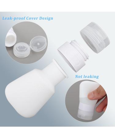 Buy Wllhyf 2-Piece Silicone Travel Bottles (37ml) - Refillable & Perfect for International Travel - Buy Online on SooperMarket.com