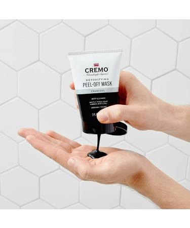 Cremo Detoxifying Peel-Off Mask with Activated Charcoal - 3 oz & 4 oz Options - Buy Online on SooperMarket.com