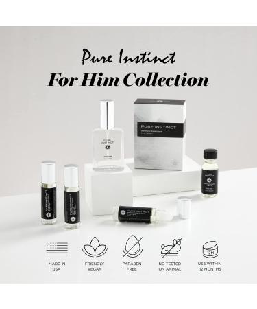 Pure Instinct Pheromone Infused Cologne Oil for Him 0.5 fl.oz (15 mL) Cedar Citrus Vanilla 1 Fl Oz (Pack of 1) - Buy Online on SooperMarket.com