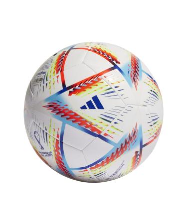 adidas unisex-adult FIFA World Cup Qatar 2022 Al Rihla Training Soccer Ball White/Pantone 5