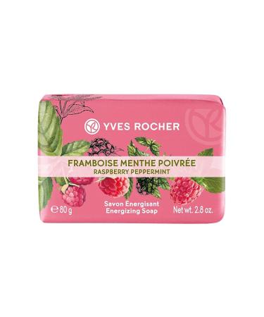 YVES ROCHER Relaxing Soap Bar 2.8 OZ (Raspberry Peppermint)