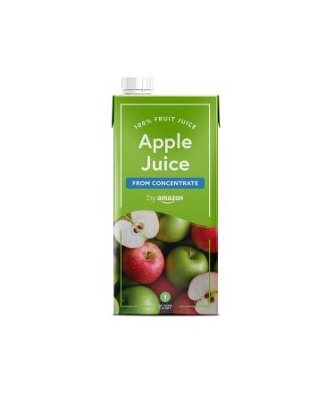 by Amazon Apple Juice From Concentrate 1 Litre (Previously Happy Belly) 1 L (Pack of 1)