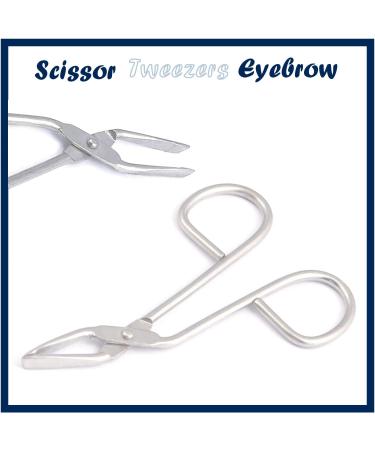 DDP Slant Scissor Tweezers 0.03 lb - Professional Eyebrow Grooming Tool - Buy Online on SooperMarket.com