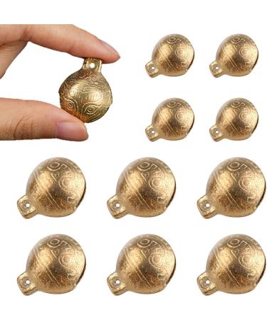KGDUYC Brass Ring Bells - 10Pcs 25mm Dog and Cat Tracking Bells | Premium Pet Safety Accessories - Buy Online on SooperMarket.com