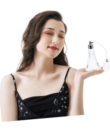 HAPINARY Perfume Bottle Refillable Perfume Spray Bottle Sprayer for Perfume Crystal Decor Retro Decor Antique Perfume Atomizers for Essential Oils Tassels Vintage White Glass Decorate - Buy Online on SooperMarket.com