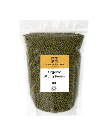Organic Mung Beans 1kg by Manor Springs Organic