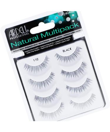 Ardell Natural Multipack 110 Black  4 Pairs x 1 Pack