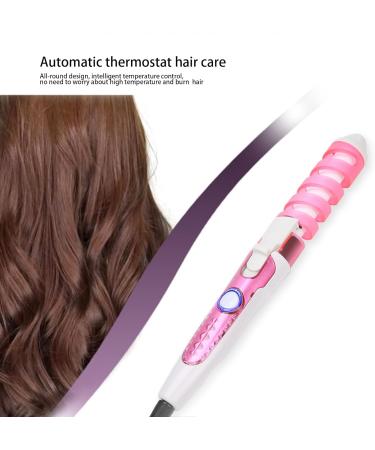 Shop Mini Spiral Hair Curler Wand - Automatic Wavy Curling Iron | Anti-Scald Constant Temperature | International Shipping Available - Buy Online on SooperMarket.com