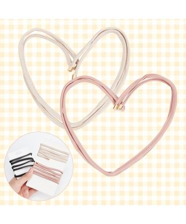 WEBEEDY Leather Hair Ties Ponytail Holder Set - 6 Pcs Hair Wrap, Braid, and Cuff Accessories for Women and Girls - Buy Online on SooperMarket.com