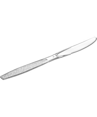 300 Pack Heavyweight Disposable Clear Plastic Knives by Comfy Package - Buy Online on SooperMarket.com