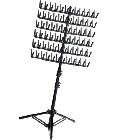 predolo Braiding Hair Rack Standing Standing Braid Rack 144 Pegs Double Sided Standing Hair Stand for Braiders Hairstylists black - Buy Online on SooperMarket.com
