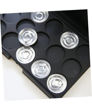 FOYTOKI 3pcs 15 Eyeshadow Palette Travel Makeup Case Empty Cosmetic Case Cosmetic Cases for Traveling Silver - Buy Online on SooperMarket.com
