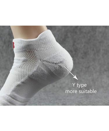 Belisy Men's Compression Athletic Socks - 6 Pack for Basketball & Running | Grey | Medium - Buy Online on SooperMarket.com