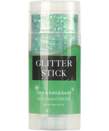 Sparkling Face Gel - Non-Irritating Glitter for Long Lasting Decoration | Green Body Glitter Stick for Eyelids & Lips - Buy Online on SooperMarket.com