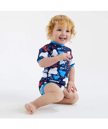 Splash About Happy Nappy Wetsuit & Reusable Swim Nappy - Under the Sea, 0-4 months - Buy Online on SooperMarket.com
