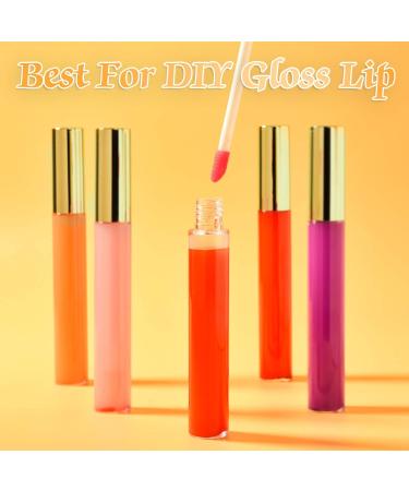 Vumdua 30 Pcs 10ml Empty Lip Gloss Tubes Containers - Refillable Gold Lip Balm Bottles for DIY Makeup and Homemade Lip Balm Samples - Buy Online on SooperMarket.com