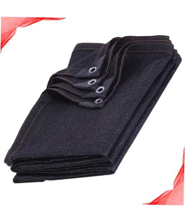 Kisangel Courtyard Shading Net Cultivation Shading Net Garden Net Punch Hole Sun Visor 300.00X300.00X0.50CM Black - Buy Online on SooperMarket.com